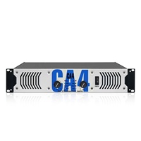CA Professionnel Amplificateur Bicanal Haute Puissance 2000W avec Boîtier Métallique pour Scène, Mariage, KTV, et Chant