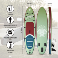 Planche de paddle gonflable en bois, modèle 2022, skateboard debout, nouveau style