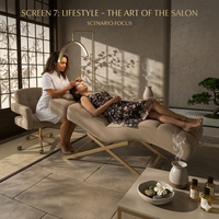 Nouveau Lit à Cils Courbés pour Salon de Beauté, Table de Massage Professionnelle, Lit de Beauté Faciale