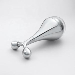 Bola Cryo baja tahan karat, rol pijat wajah dingin bentuk Y bola pijat es baru - Product Image 5