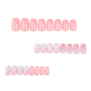 <span class=keywords><strong>Uñas</strong></span> Postizas Acrílicas <span class=keywords><strong>de</strong></span> Colores Mixtos, <span class=keywords><strong>Diseño</strong></span> Francés Largo y Cuadrado, Fáciles <span class=keywords><strong>de</strong></span> Aplicar, 24 Piezas, Venta al Por Mayor, Cobertura Total, para Salón <span class=keywords><strong>de</strong></span> Belleza - Product Image 2