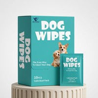 Lingettes pour animaux de compagnie écologiques, douces et durables, emballées individuellement, lingettes humides jetables XL, pour chiots, chatons, voyages, nettoyage à domicile