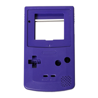 Nouvelle coque transparente pour Gameboy Color pour GBC Remplacement complet de la coque/boîtier et de l'écran pour Gameboy Color