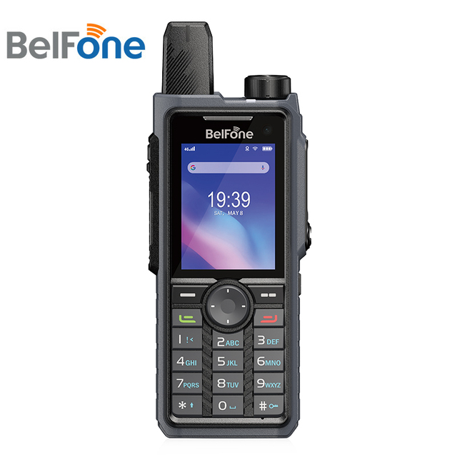 BelFone NP630 New Intelligent PoC Radio 4G LTE Walkie Talkie with NFC Camera GPS Android 11 OS IP68 Rated 50km Talk Range