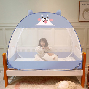 Moustiquaire portable pour berceau et poussette 120cm*65cm – Protection de sécurité pour bébé, lit de poussette pop-up - Product Image 2