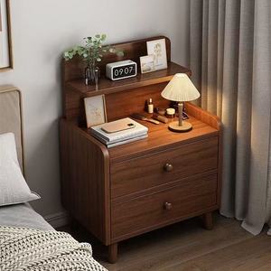 Minimalist modern <b>small</b> bedside shelf, 2025 new style, light luxury and high-end ultra-narrow storage <b>cabinet</b> - Product Image 1