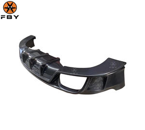 Séparateur de diffuseur de pare-chocs arrière en Fiber de carbone chaud pour <span class=keywords><strong>Prosche</strong></span> <span class=keywords><strong>Macan</strong></span> 95B 2014-2021 diffuseur arrière en carbone - Product Image 6