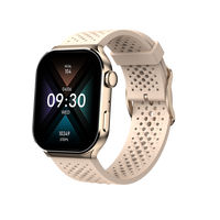Reloj Inteligente LQ31 Cuadrado con Monitor de Frecuencia Cardíaca y Oxígeno en Sangre, Resistente al Agua IP68, Pantalla Táctil TFT de 2.02'', +110 Modos Deportivos, Android, Magnético