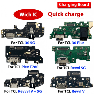 Pièces détachées pour téléphone : Câble flexible de charge rapide pour ports de charge de téléphones mobiles <span class=keywords><strong>TCL</strong></span> 10, 20L, 20R, 30, 40 SE, Xe - Product Image 3