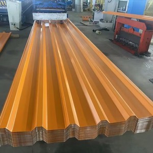 Ventas directas de fábrica <span class=keywords><strong>Calibre</strong></span> 20 0,45mm Hoja de techo de acero corrugado Ppgi galvanizado prepintado - Product Image 5