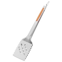 Pince de cuisine pour barbecue, en acier inoxydable, robuste, de haute qualité, avec manche en bois, ustensile de cuisine