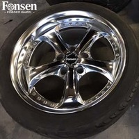 Jantes chromées à déport profond 18 19 20 21 22 pouces 5x114.3 5x120 pour C8 X4 M X5 M X6 M Classe A Classe CLA Classe C Classe GLC Classe G AMG GT