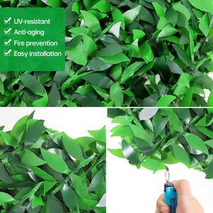 Venta directa del fabricante LFL, valla decorativa de césped para jardín, valla de césped artificial para exteriores, valla de césped sintético - Product Image 3