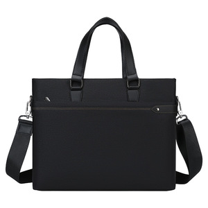Ouk eqi Business Briefcase Oxford Cloth 38x30x5.5cm Large Capacity Men's <b>Document</b> <b>Bag</b> With Shoulder Strap - Product Image 5