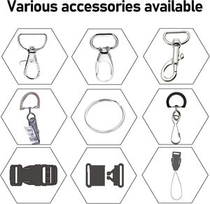 Cordón Personalizado con Logotipo Impreso, Correa para el Cuello Desmontable con Sistema de Seguridad para Conferencias, Eventos, Ferias Comerciales, Escuelas, Hospitales - Product Image 4