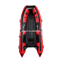 Bateau pneumatique robuste en PVC ou Hypalon de 1,2 mm, 360, 5 personnes, avec fond renforcé