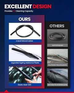 Stock évalué Adaptateur de lame d'<span class=keywords><strong>essuie</strong></span>-<span class=keywords><strong>glace</strong></span> sans cadre 5-en-1 compatible avec Polo Tucson Jetta Sportage Tiguan Q7 City - Product Image 4