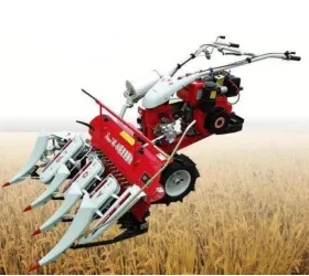 Çekirdek bileşenlere sahip çiftlikler ve ev kullanımı için yüksek verimliliğe sahip yeni Mini Reaper-Binder Harvester
