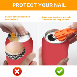 Protectores de latas y bebidas para el hogar, abrelatas de plástico con etiqueta para refrescos, cerveza, cola o soda, protector de boca de lata resistente a moscas - Product Image 4