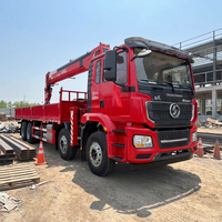 Grue de camion robuste 18t avec cabine élévatrice en option, fonctionnement toutes saisons, confortable et efficace