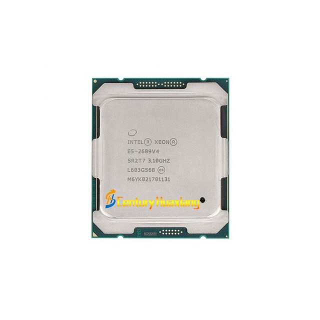 Intel Xeon Processor Cpu Server CPU Xeon E5-2689V4 CPU Broadwell SR2T7 (25M Cache 3.10 GHz) FC-LGA14A Processor