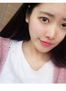 Dây Chuyền Trái Tim Bằng Bạc Thật 925 Mới Tuyên Bố Trang Sức Bạc Thật Thời Trang Cho Nữ - Product Image 5