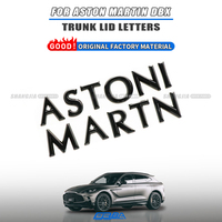 Insigne de lettrage en métal de haute qualité pour Aston Martin DBX 2021 MY83-001B40-DA installation facile forte sans emblème de voiture de décollement