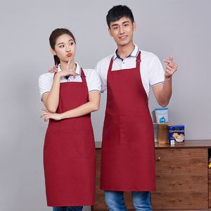 Delantal de Cocina Unisex de Nailon Tejido Impermeable con Logotipo Personalizado de Alta Calidad para Restaurante, Cafetería, Panadería, Cocina, Limpieza del Hogar - Product Image 3
