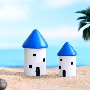 Micro paisaje de musgo para decoración, Castillo de resina, <span class=keywords><strong>iglesia</strong></span>, <span class=keywords><strong>casa</strong></span> de jardín de hadas en miniatura, artefacto creativo - Product Image 5