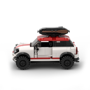 MOC M03232 SUV City Car Racer Classic off-road Building Blocks Brick Racing Super Technique Creative Garage DIY Set - Product Image 4