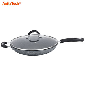 Maifan-Juego de sartenes antiadherentes para freír huevos, juego de utensilios de cocina antiadherentes con tapas - Product Image 2
