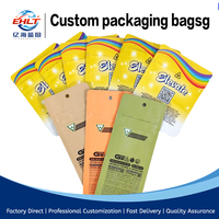 Sachet Doypack Personnalisé Imprimé Couleur Mat Métallisé en Mylar Refermable avec Fermeture Zip, Qualité Alimentaire, pour Noix, Graines et Fruits Secs