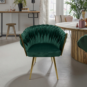 Chaises de Salle à Manger Modernes à Pieds en Bois <span class=keywords><strong>Beige</strong></span>, Livraison en 7 Jours, Faible MOQ, Idéales pour Café, Tressées - Product Image 5