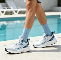 Chaussures de course légères et amortissantes pour hommes, baskets de sport antidérapantes, personnalisation du logo pour l'entraînement en extérieur