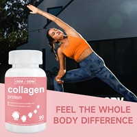 Complément de collagène OEM ODM, comprimés de protéines de collagène pour femmes