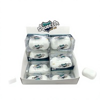 Savon en blocs de construction fait main, boule sonore, jouet anti-stress à presser, TPR à rebond lent, emballage cadeau, unisexe, 14