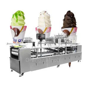 ORME Hot Jelly Food Tray Automatic Greek Yogurt Fill Machine Liquid 10-100ml Ice Cream Cocoa Powder Cup