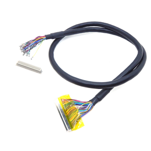 OEM ODM FI-X30H DF13 디지털 사이니지 셀프 서비스 키오스크용 차폐형 LCD 어댑터 케이블 - Product Image 5