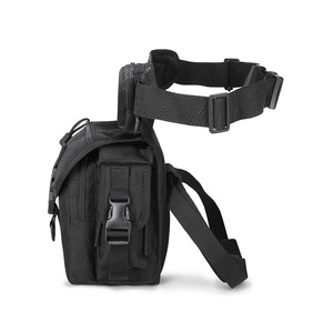 Sac de cuisse multifonctionnel pour homme, sac banane réglable, ceinture de cuisse réglable, idéal pour la randonnée, le sport, le cyclisme, en nylon imperméable, pour le camping - Product Image 5