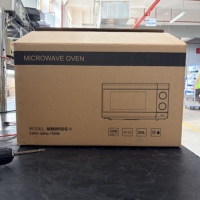 Oven Microwave 20L Laris Manis Tersedia 700W Model Meja Kecil untuk Rumah Tangga Dapur dengan Piring Putar Kaca MMW50S-1-ZX