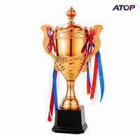 Piala Kejuaraan Logam Ukuran Besar JINZUN Pemenang Trofi Pemain Terbaik Liga Grand Final Pengiriman Cepat Piala Trofi
