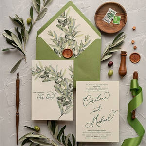 Carte postale imprimée de cartes de visite de couleur personnalisée Carte postale de remerciement Carte postale cadeau de voeux avec enveloppe - Product Image 1