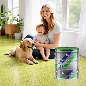 Revestimiento de Piso Autonivelante de Arena Epóxica de Color, Pintura Decorativa para Pisos Resistente al Desgaste y sin Juntas - Product Image 5