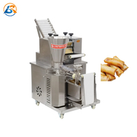 Machine automatique de fabrication de rouleaux d'œufs pour crêpes chapati peau Samosa pâtisserie feuille de rouleaux de printemps Machine à vapeur pour boulettes