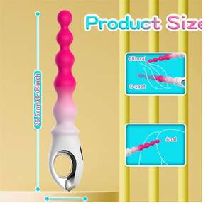 Plug <span class=keywords><strong>Anal</strong></span> Portable Xl Consolador inflable Relajación muscular Expansión Globo Masturbación Travesti Hombres Sondas vibratorias - Product Image 3