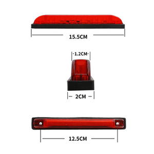 <span class=keywords><strong>แถบ</strong></span>ไฟยูทิลิตี้6 "12-24V กันน้ำ12 LED เรือไฟโบว์ไฟนำ<span class=keywords><strong>ทาง</strong></span>ทะเล RV รถบรรทุกรถพ่วงโคมไฟกวาดล้าง - Product Image 4