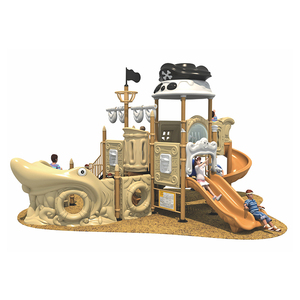 Nhà Máy Outlet Cướp Biển Tàu Phong Cách Một Cách An Toàn Vui Chơi Giải Trí Trẻ Em Thiết Bị Thiết Lập Sân Chơi Ngoài Trời Cho Trẻ Em - Product Image 3