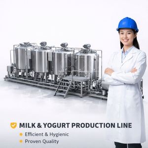 Ace Commercial 100L Milk Homogenizer <b>Machine</b> Process Plant <b>Small</b> Yogurt Production Line - Product Image 1