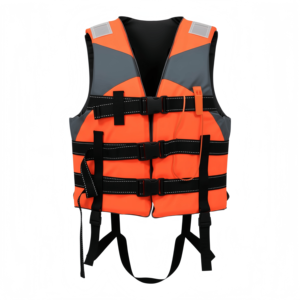 Gilet di salvataggio personalizzato leggero NiuFuRui 75N materiale booyancy Oxford per gli sport acquatici giacche salvavita personalizzabili - Product Image 2