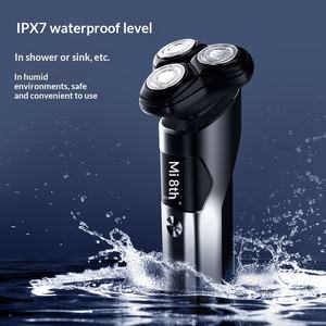 <span class=keywords><strong>Afeitadora</strong></span> Rotatoria de Triple Cuchilla Impermeable para Hombre, Inalámbrica, Recargable por USB, Uso en Seco/Húmedo, para Barbería/Peluquería/Cuerpo, Hotel/Hogar - Product Image 3